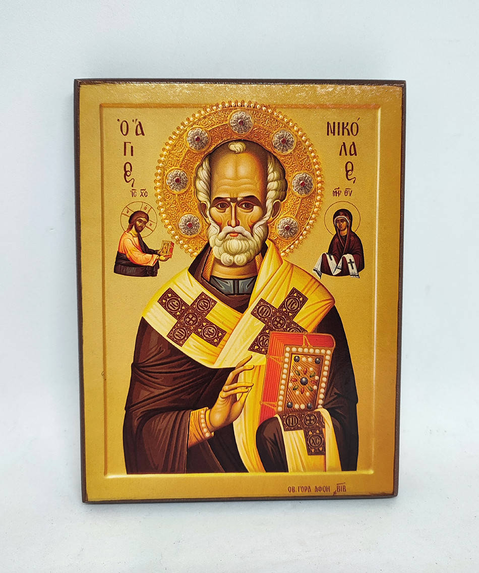 

Икона Святого Николая (ковчег) 16*12см