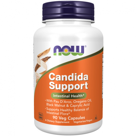 

NOW Противокандидное средство, Candida Support, капсул № 90