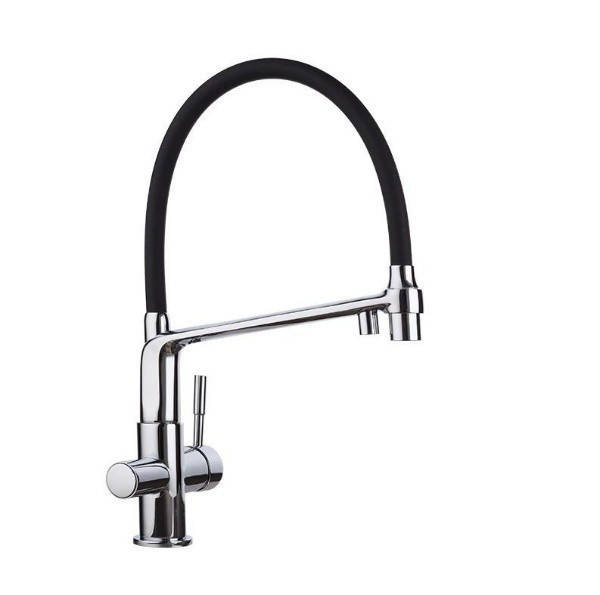 

Смеситель для кухни Gappo G4398-7 на две воды, Черный