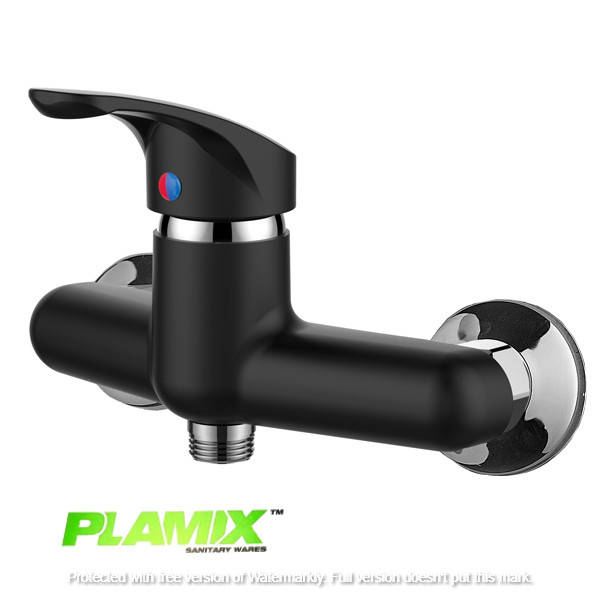 

Пластиковый смеситель для душа PLAMIX AFINA-003 Черный (без шланга и лейки)