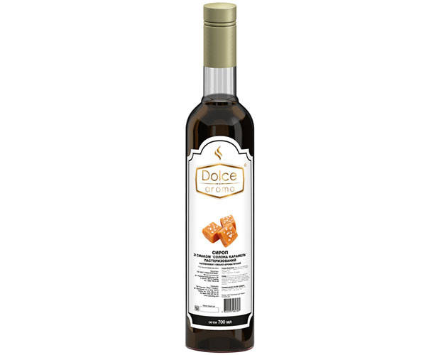 

Сироп Dolce Aroma Соленая карамель 700 мл