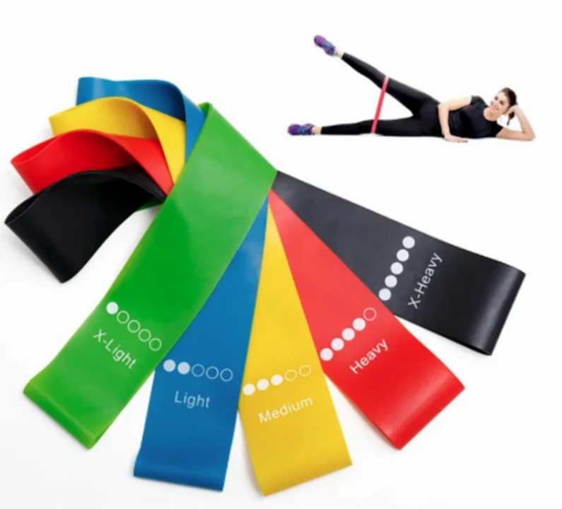 

Набор фитнес резинок для спорта 5 в 1 Рознацветный (KG-2460)