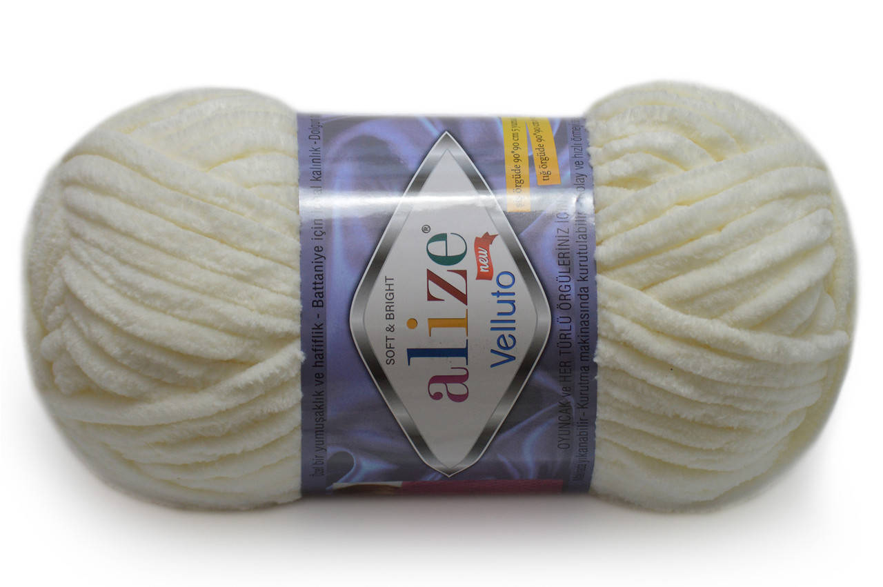 

Alize Velluto, Молочный №62