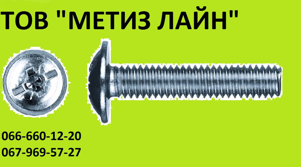 

Винт метрический 4х8 с прессшайбой