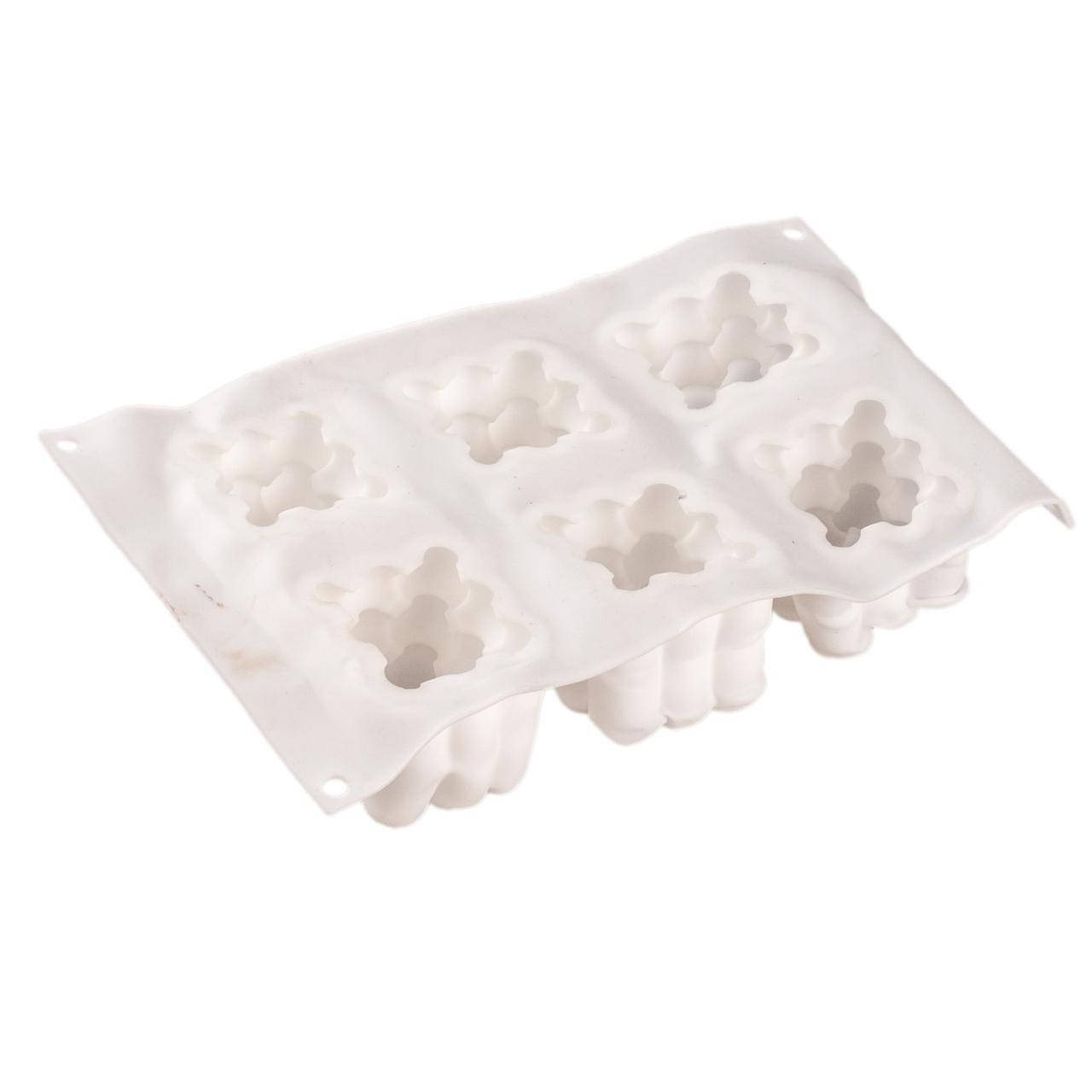 

Силіконова форма для євродесертів Кубики, Белый
