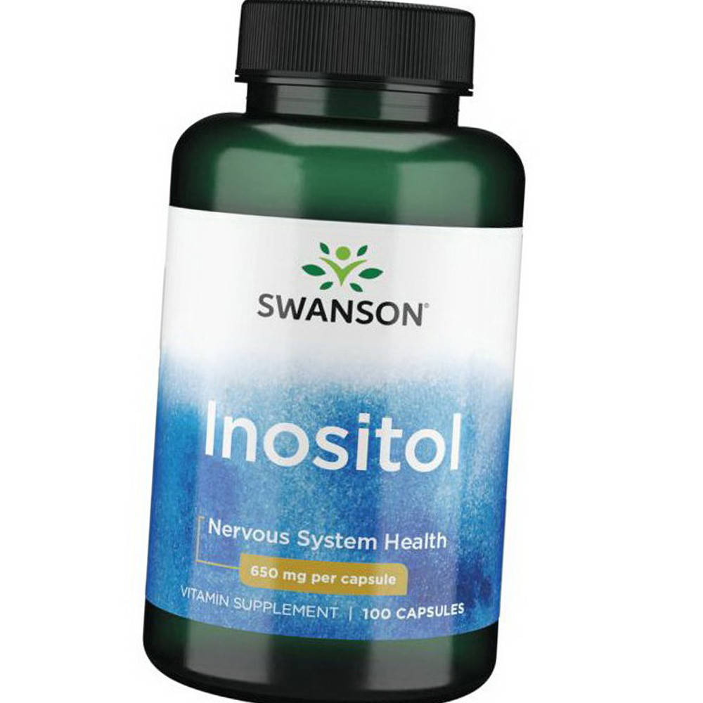 

Инозитол Swanson Inositol 650 mg 100 caps