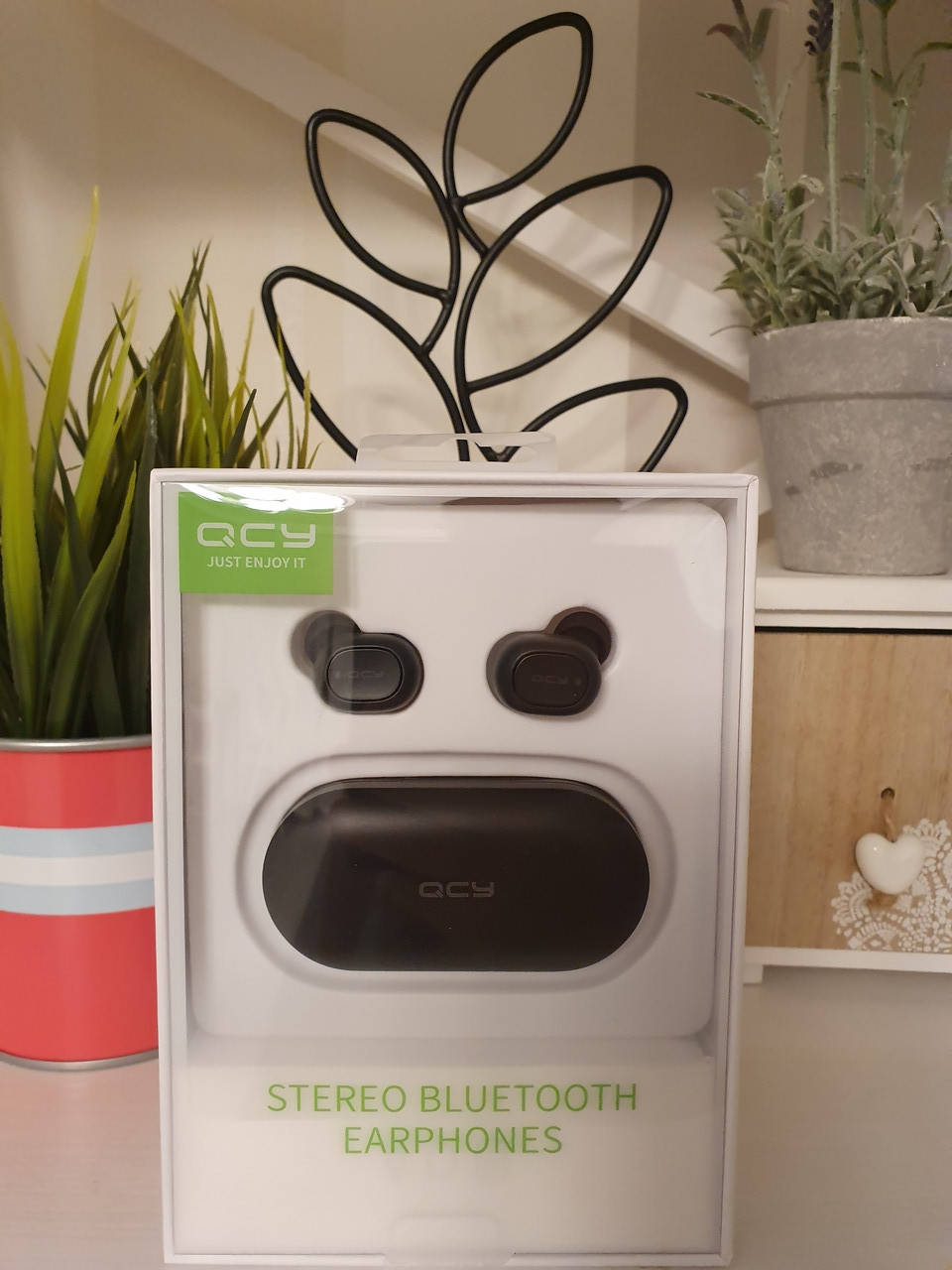 

Беспроводные наушники Xiaomi QCY T2C QS2 (T2S) Bluetooth вакуумные черные, Черный