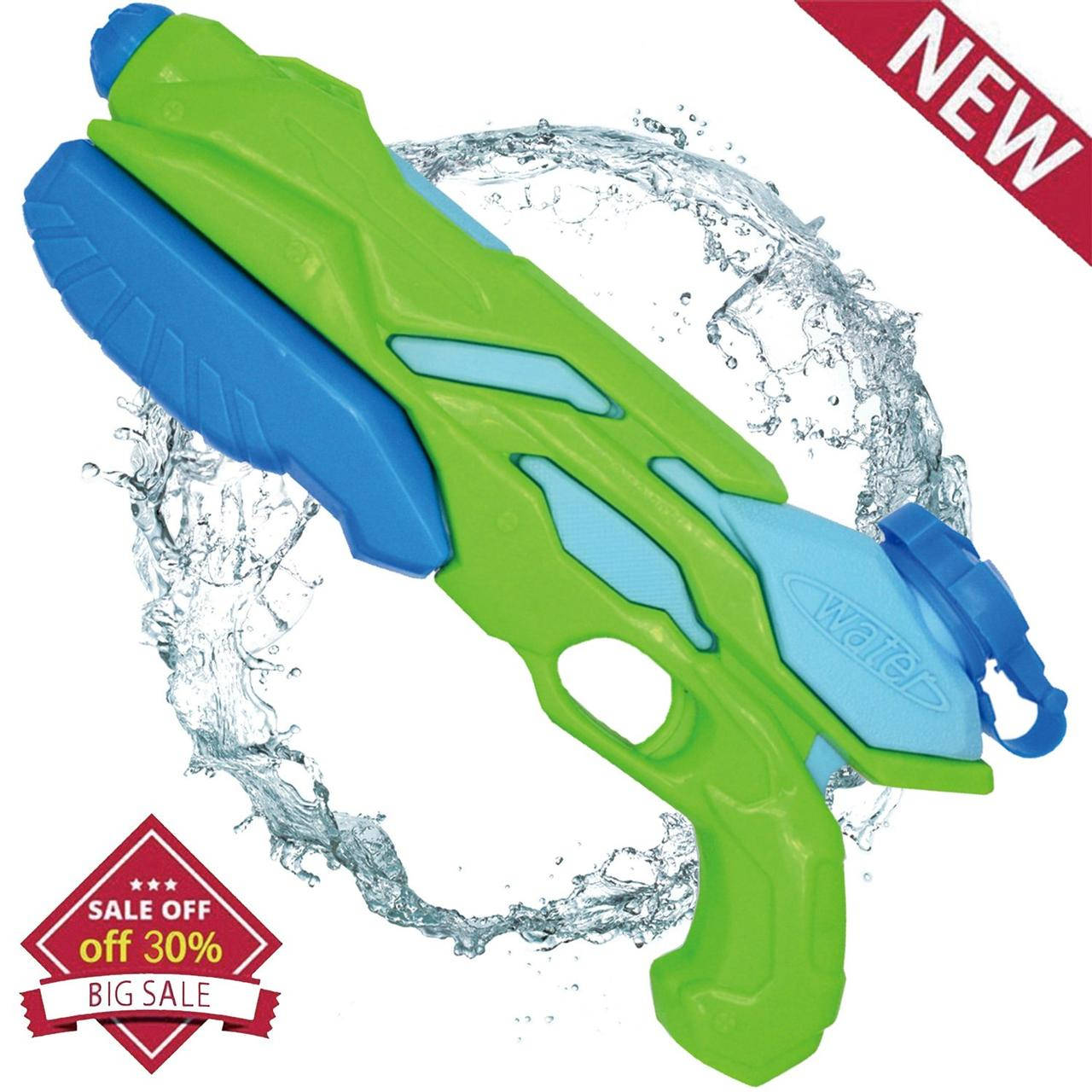 

Детский водный Бластер зеленый Whiteleopard Water Blaster Gun, Зелёный