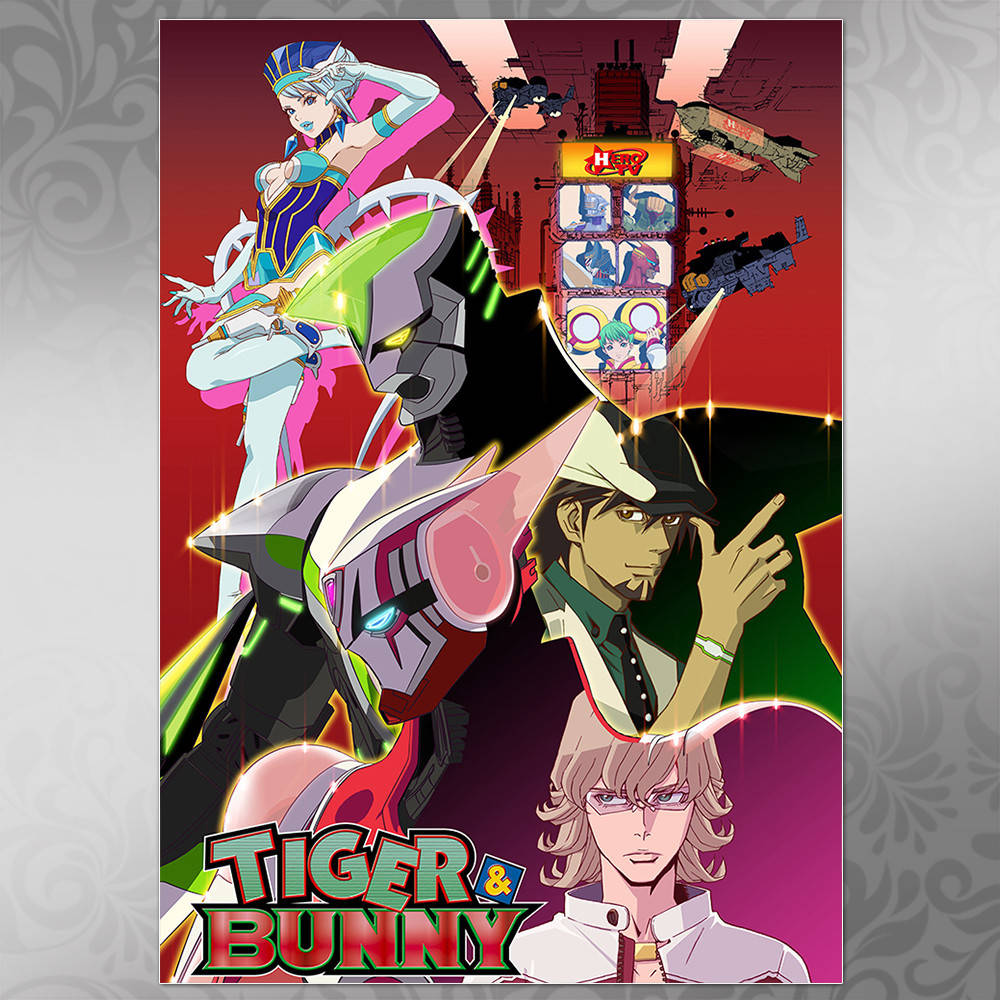 

Плакат Аниме Tiger & Bunny