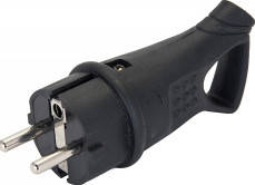 

Вилка каучуковая кутова З КІЛЬЦЕМ с заземленням IP44 16A ЧОРНА (BLACK) ARCTIC (17940) ТМ LUMANO