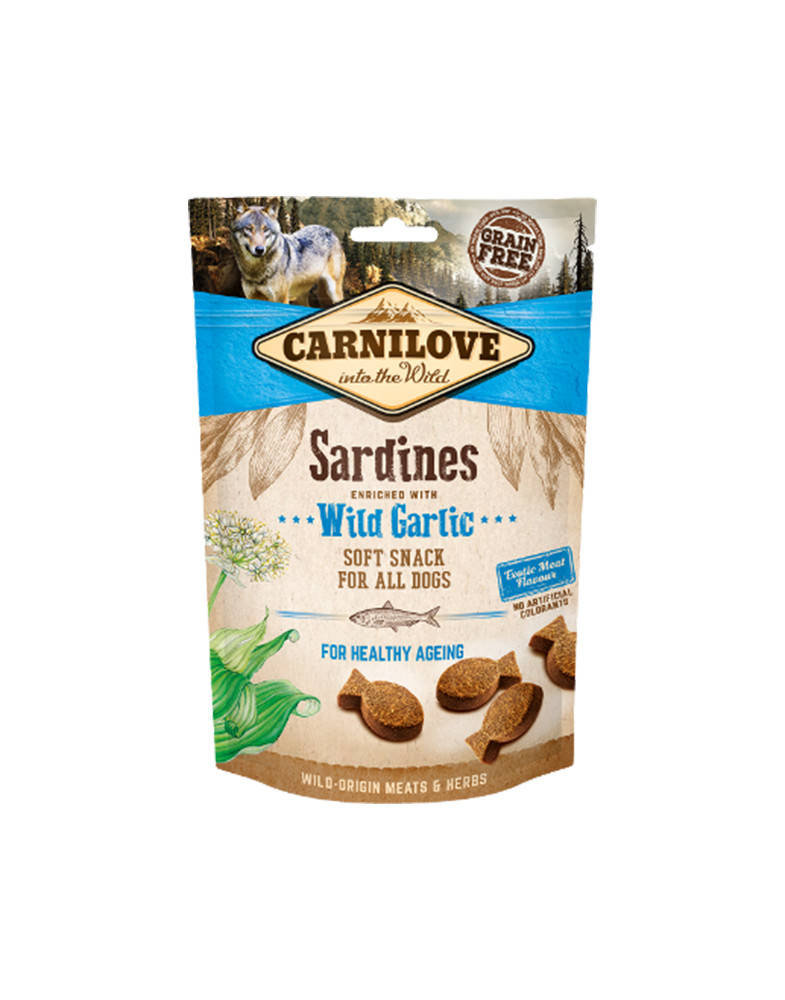

Carnilove Sardines with Wild Garlic For Healthy Ageing 200 г