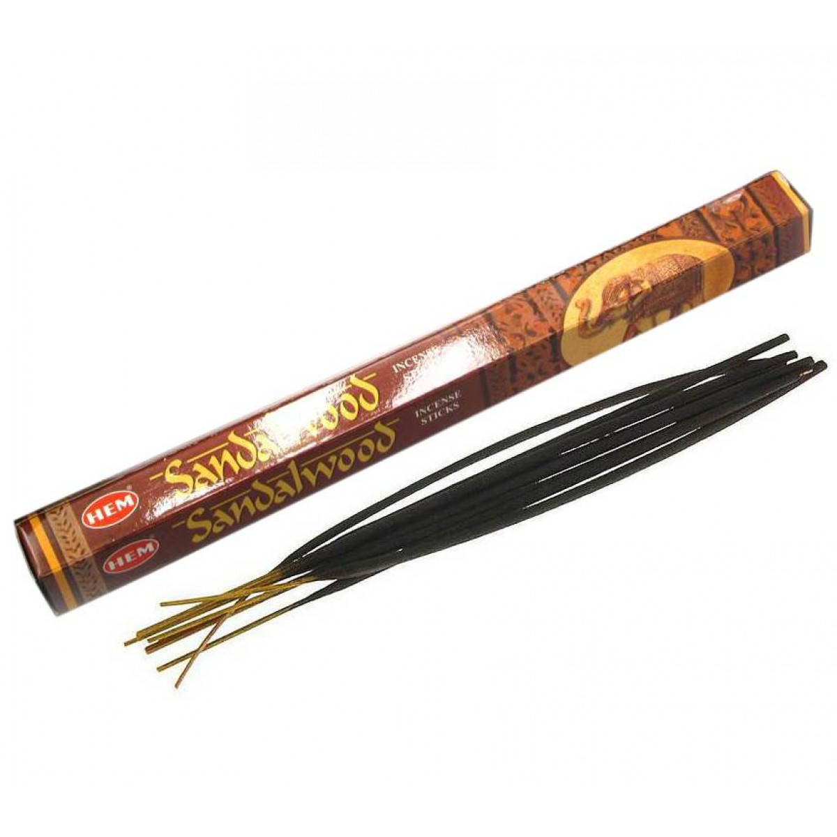 

Аромапалочки Sandal Wood (Сандаловое Дерево)(Hem)благовония шестигранник 20 палочек