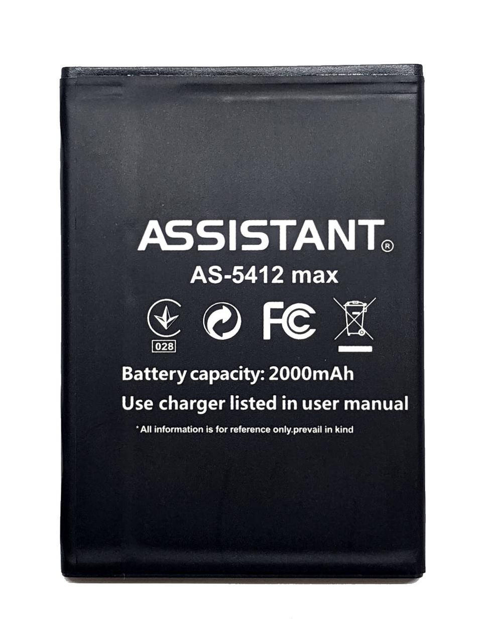 

Assistant AS-5412 / AS-5412 Max Аккумулятор Батарея