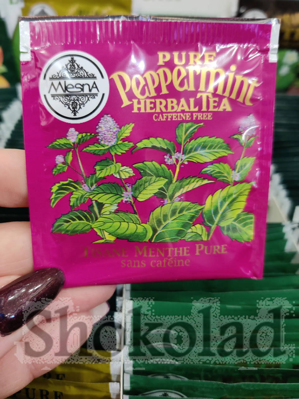 

PEPPERMINT HERBAL TEA "МЯТА ПЕРЕЧНАЯ"
