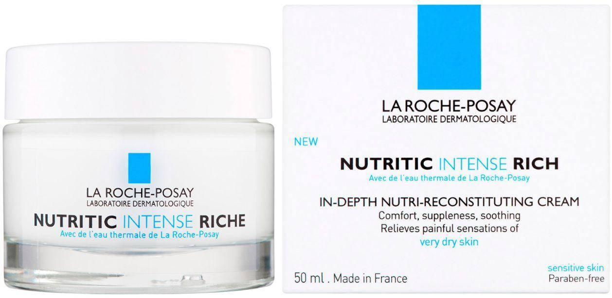 

Питательный крем Ля Рош Посей Нутритик для очень сухой кожи La Roche-Posay Nutritic Intense Riche Cream 50мл