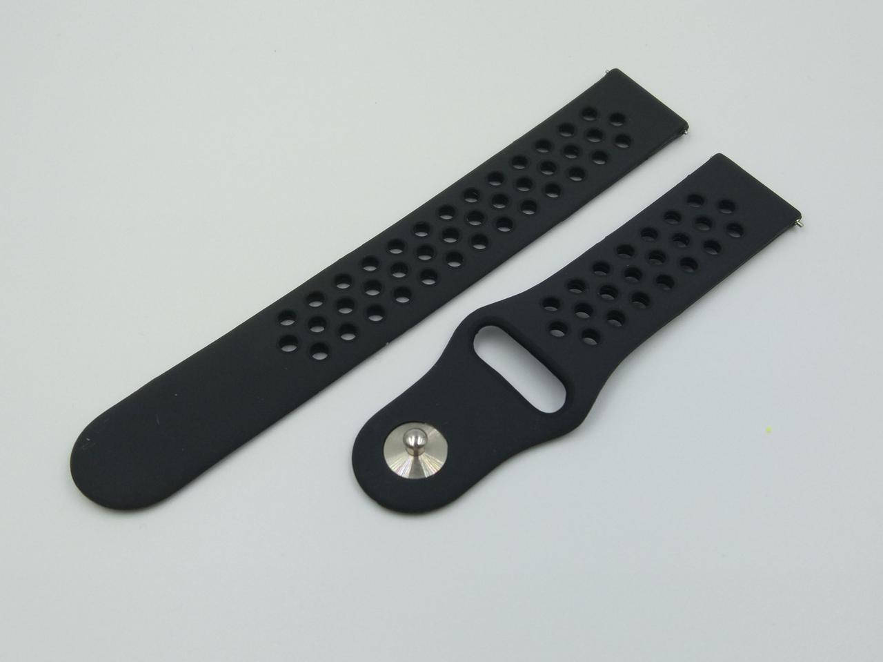 

Ремешок Sport Nike Xiaomi AMAZFIT Pace / Stratos / 22 мм Black (Черный)