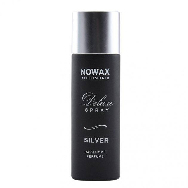 

Ароматизатор для авто и дома аэрозоль 50 мл Nowax Deluxe Spray Silver (NX07749)