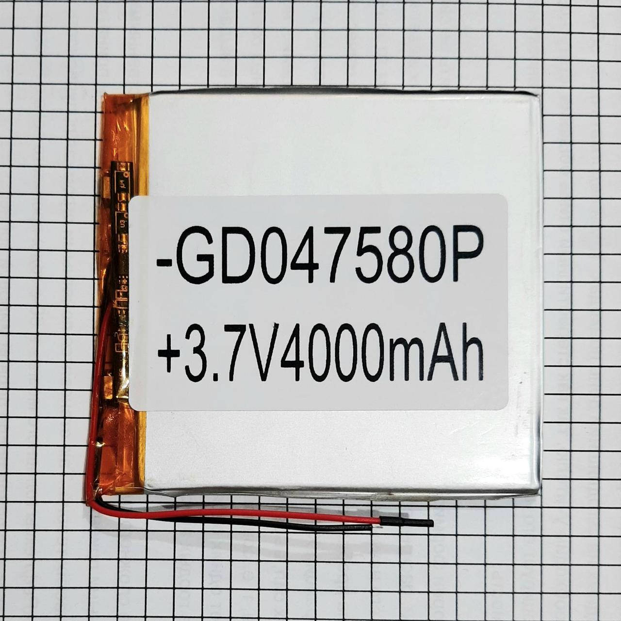 

Аккумулятор для планшета 047580 4000mah