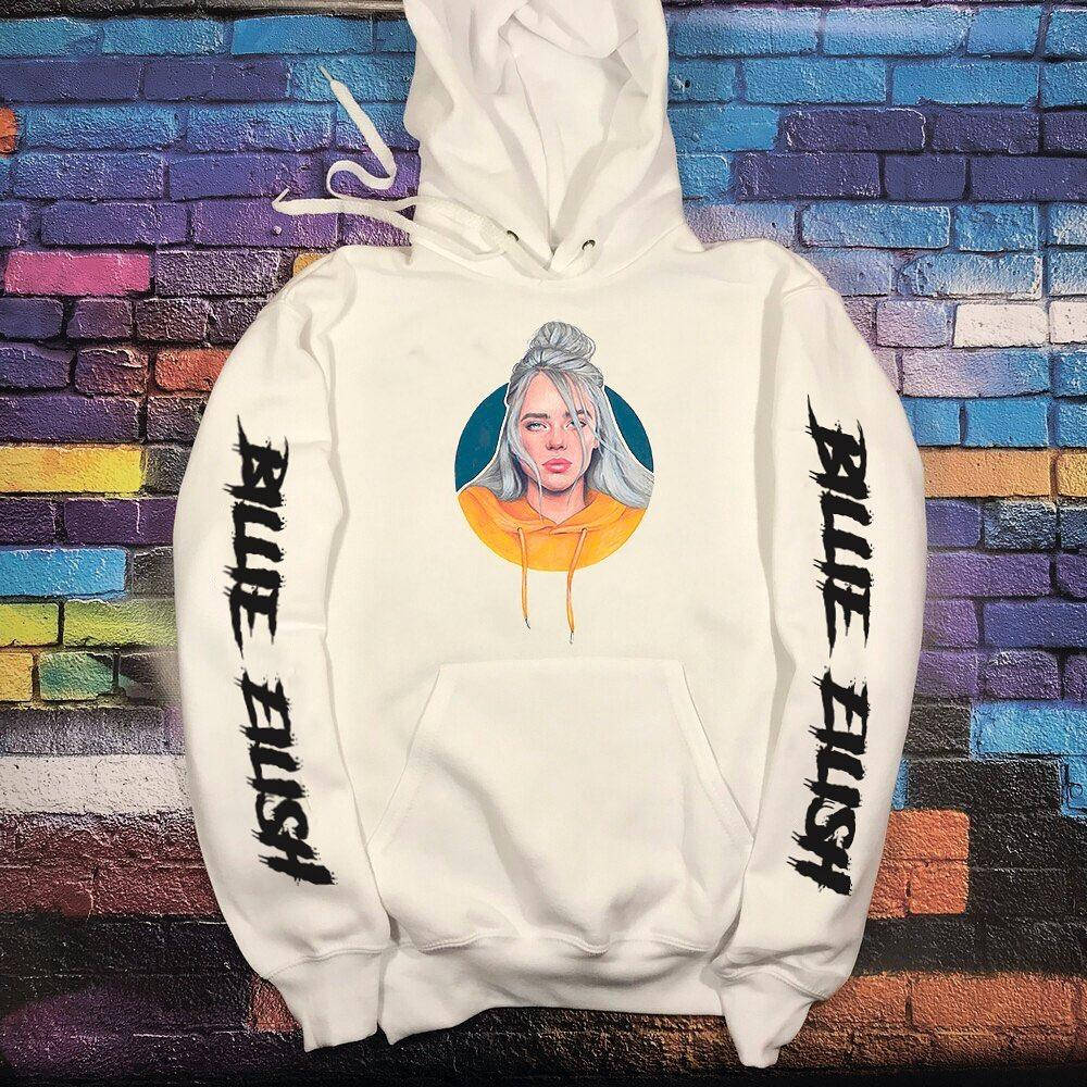 

Худи белый Billie Eilish • толстовка Били Айлиш, Разные цвета