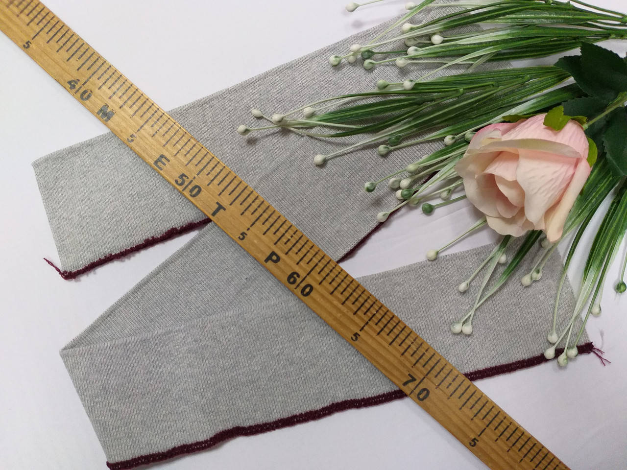 

Манжет 8 см (св. серый меланж) хлопок с эластаном (арт. 30796)