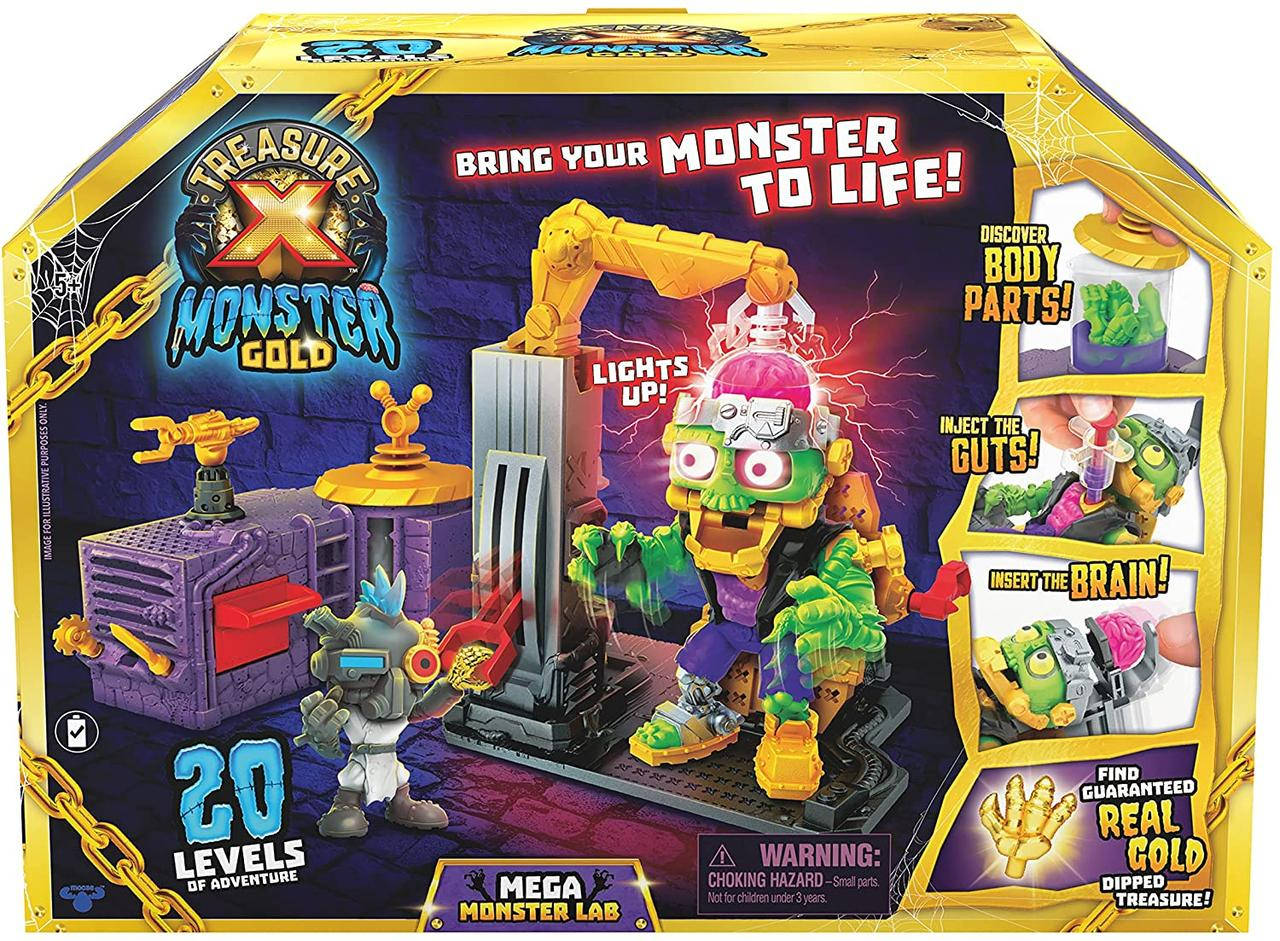 

Набор Сокровища монстров Лаборатория Treasure X Monster Gold Оригинал из США