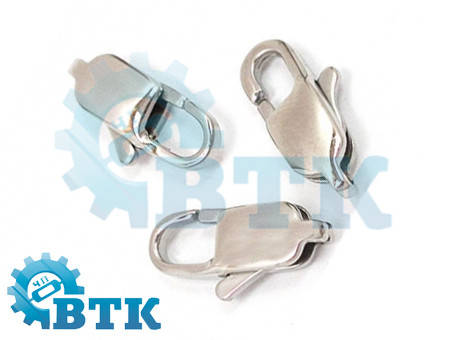 

Замок серебряный "карабин" 14,0х5,0 (0,82 г)