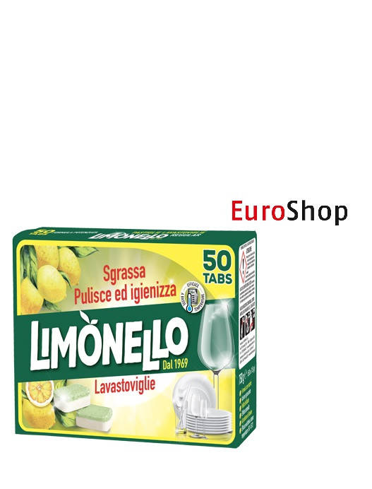 

Таблетки для посудомоечных машин Limonello 50 шт