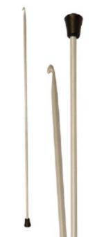 

Крючок алюминиевый тунисский 3.50mm-30cm, KnitPro
