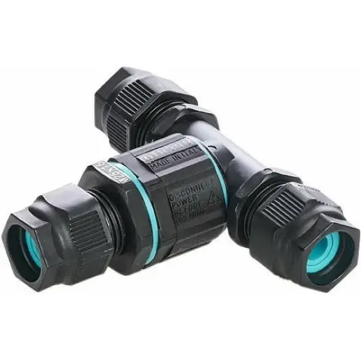 

Муфта соединительная Techno THB.390.C1A TEETUBE IP68, Черный