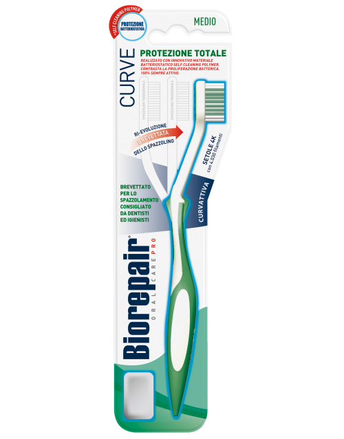 

Biorepair Зубная щетка «Совершенная чистка» Medium, для ежедневного ухода