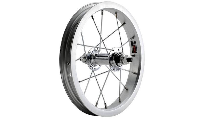 

Велосипедное колесо 12" Stars Circle переднее в сборе, серебристый