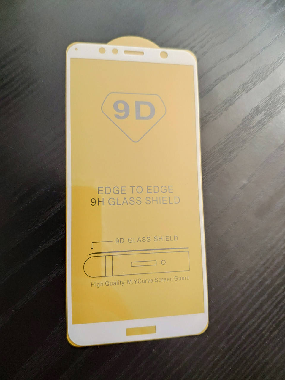 

Защитно стекло 9D для Huawei Y6 2018 Full Glue Белое, Белый