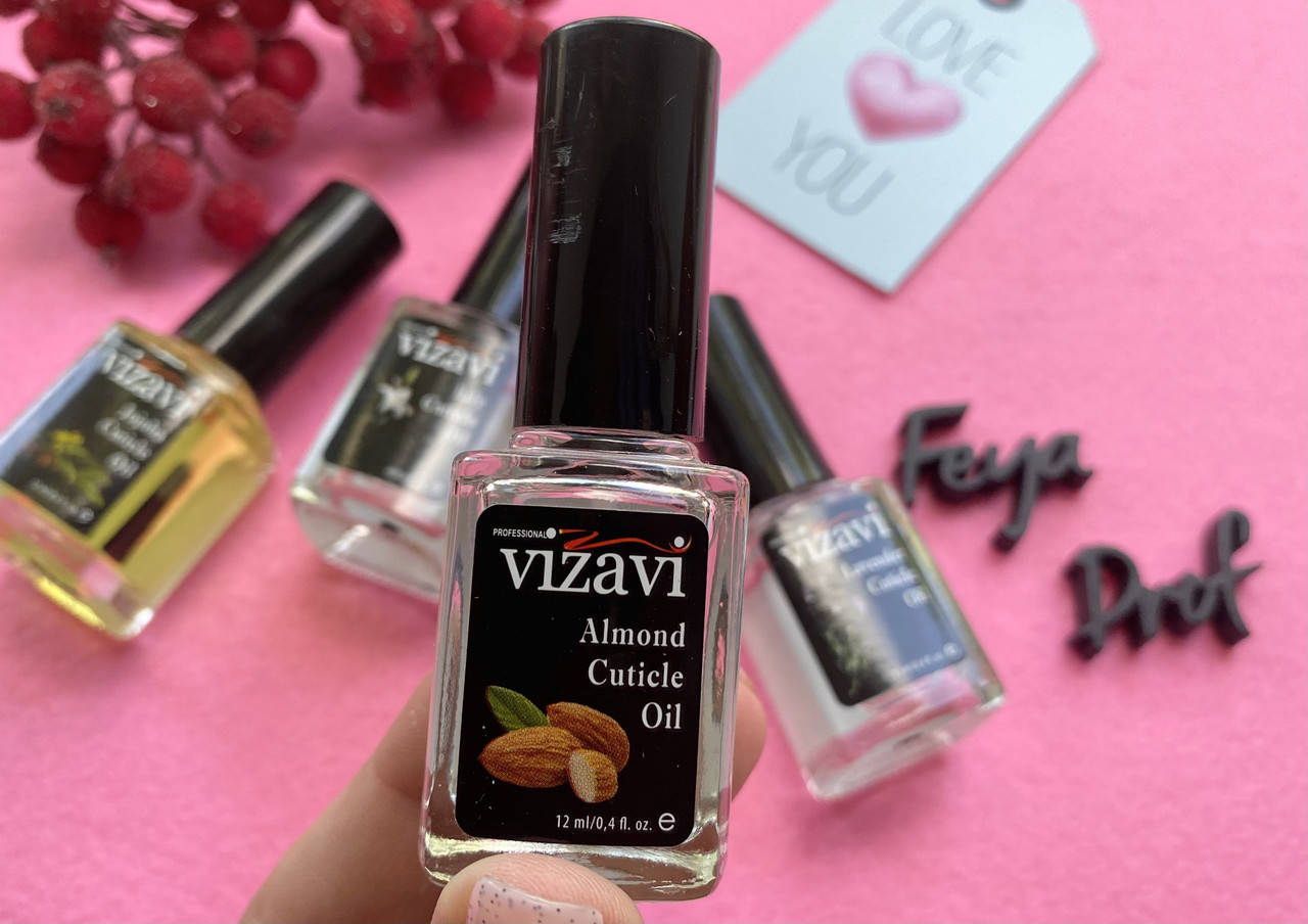 

Масло для кутикулы VIZAVI 12мл Миндаль