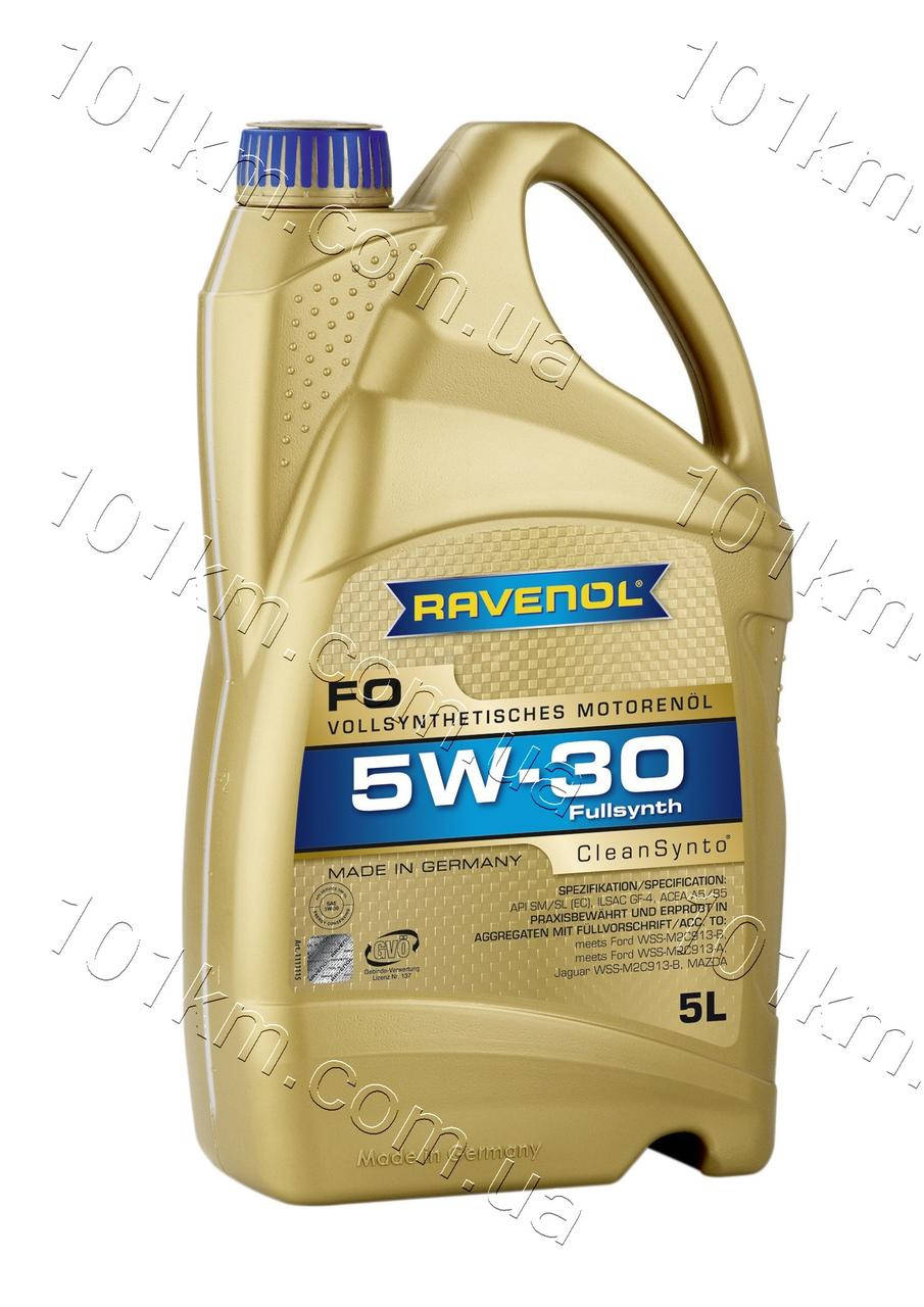 

Моторное масло Ravenol 5w30 FO 5л