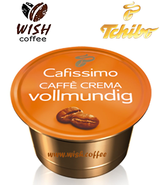 

Кофе в капсулах ЧИБО Кафиссимо/КАФИТАЛИ - Caffitaly Tchibo Cafissimo Café Crema Vollmundig (короб 10 капсул)