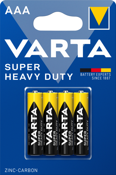 

Батарейка VARTA Super Heavy Duty ААA/R03 (4шт)