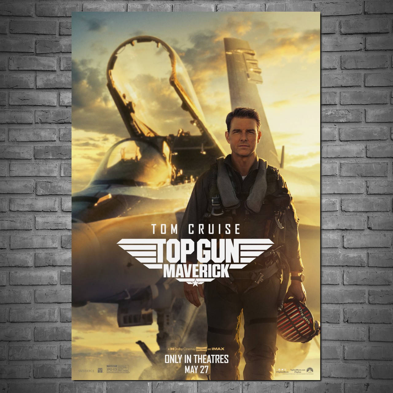 

Плакат "Топ Ган: Мэверик, Том Круз, Top Gun: Maverick (2022)" (артикул 5178) 106, Глянцевая, 72