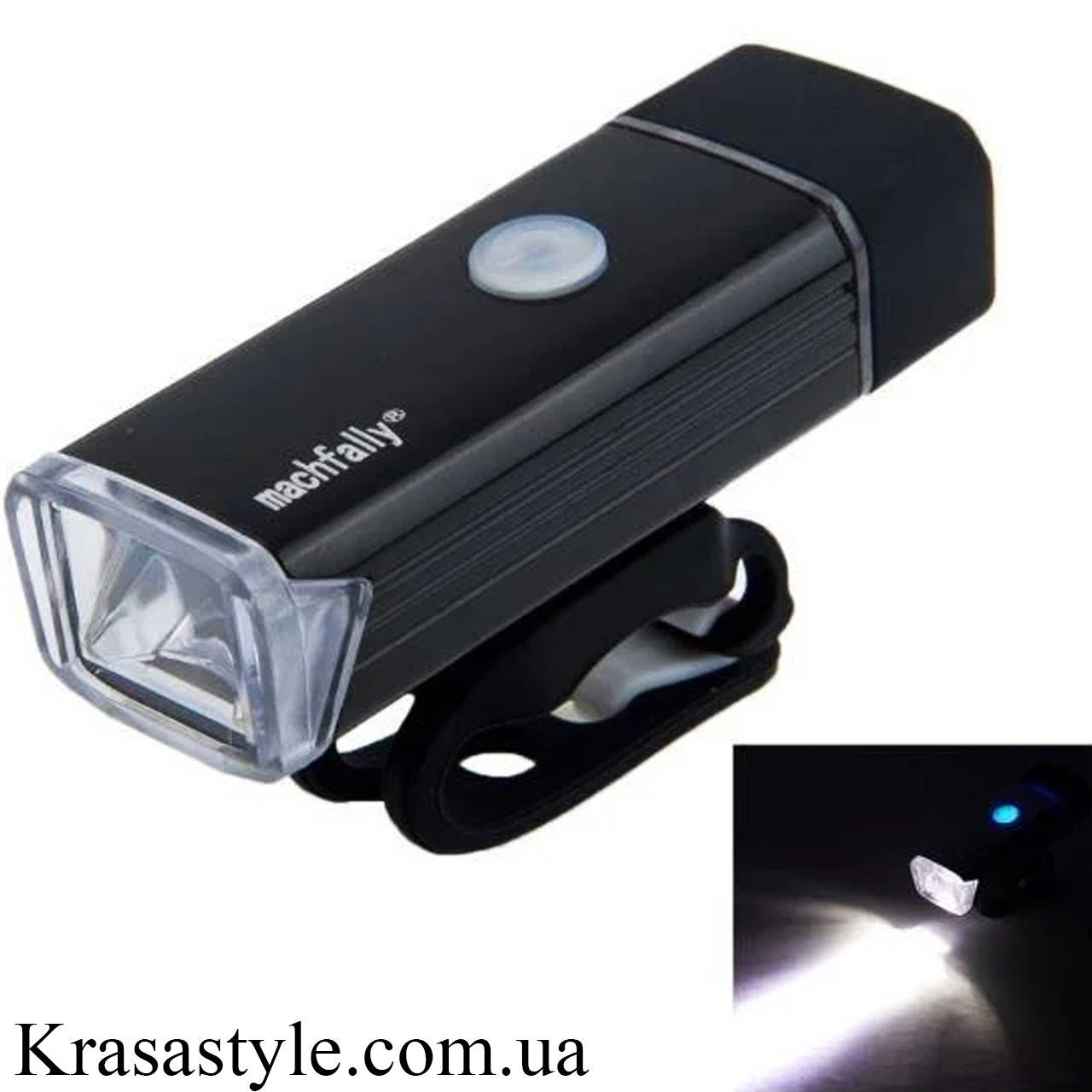 

Фара Machfally 180 Лм, зарядка от USB, 4 режима