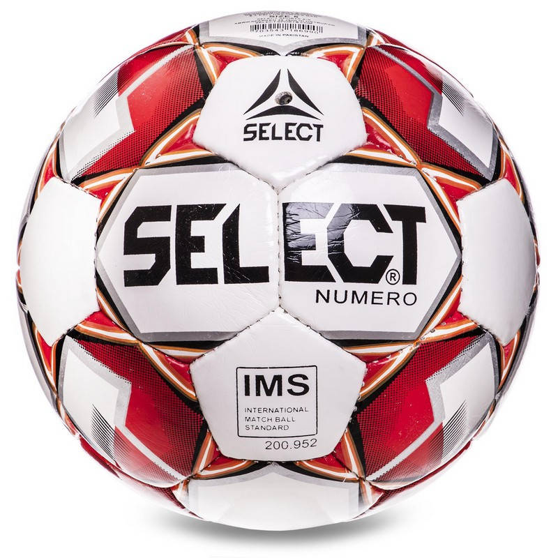 

Мяч футбольный размер 5 Select NUMERO 10 FB-2983 красный