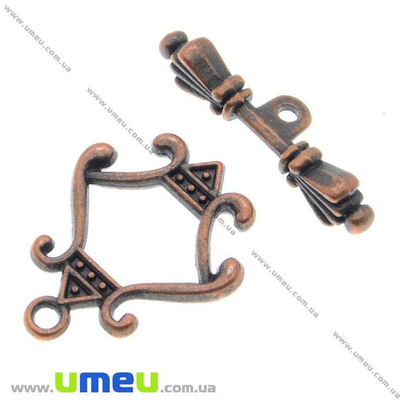 

Тогл, Медь, 23х19 мм, 1 шт (ZAM-016075)