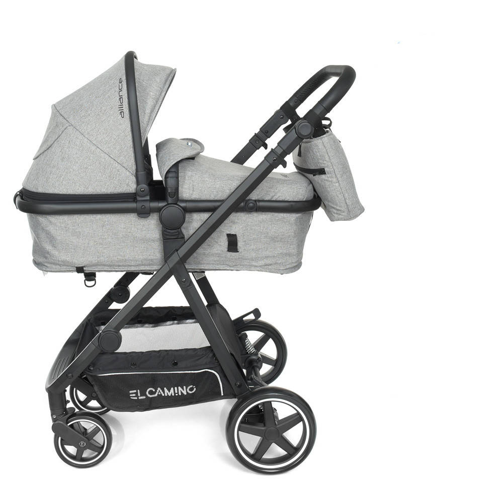 

Коляска детская 2в1 ME 1069 ALLIANCE Denim Medium Gray EL CAMINO, Серый