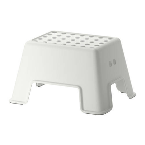 

БОЛЬМЕН Табурет-лестница, белый, 60265163, IKEA, ИКЕА, BOLMEN