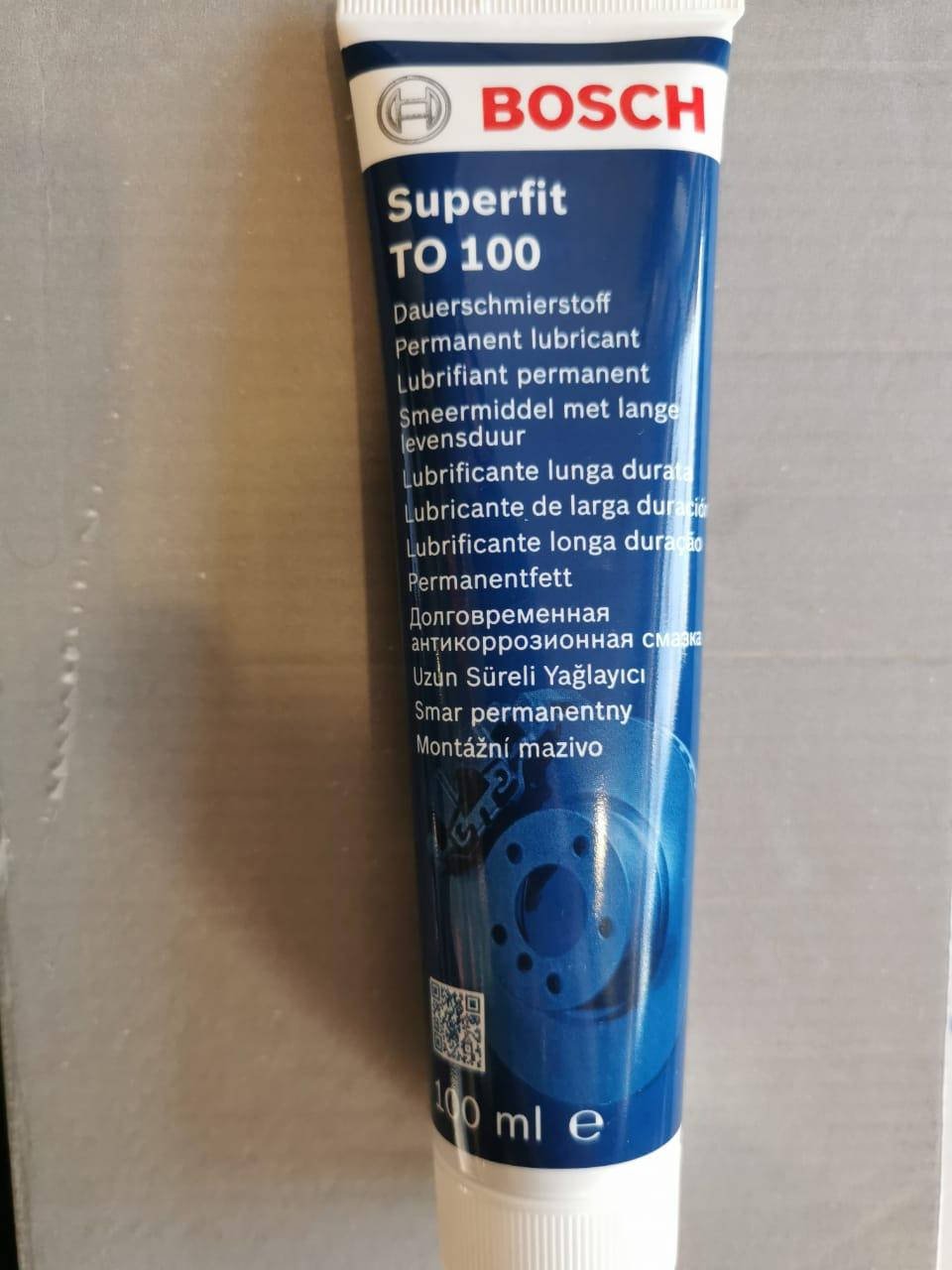 

Смазка для направляющих и суппортов Bosch Superfit, 100ml