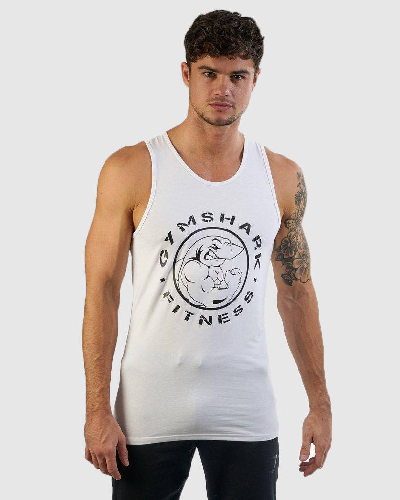 

Майка Gymshark Fitness Tank (р.M) Джимшарк, Белый