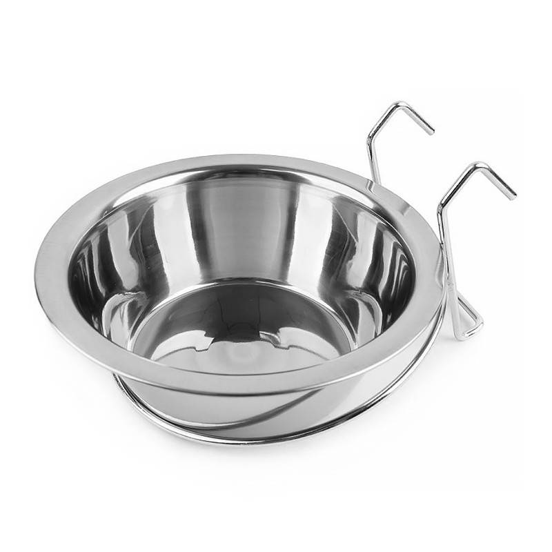 

Миска для собак Taotaopets 136603 металлическая подвесная объем 0,25 л