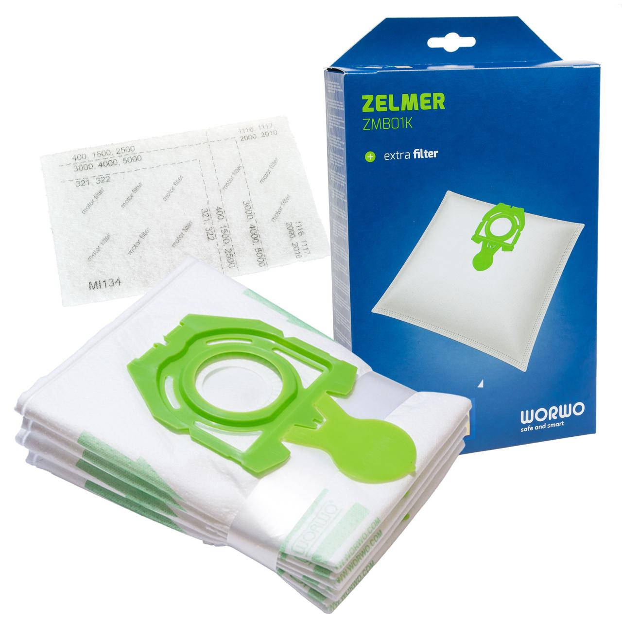 

Мешки для пылесоса Zelmer 49.4100 ZVCA200B 1600.0HQ ZVC412KTRU ZVC412KTRU 1600.0ST