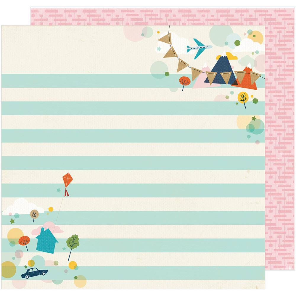

Папір двосторонній - Stroll - Shimelle Go Now Go - 30x30
