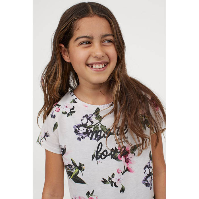 

Футболка Цветы H&M для девочки 10-12 лет - р.146/152