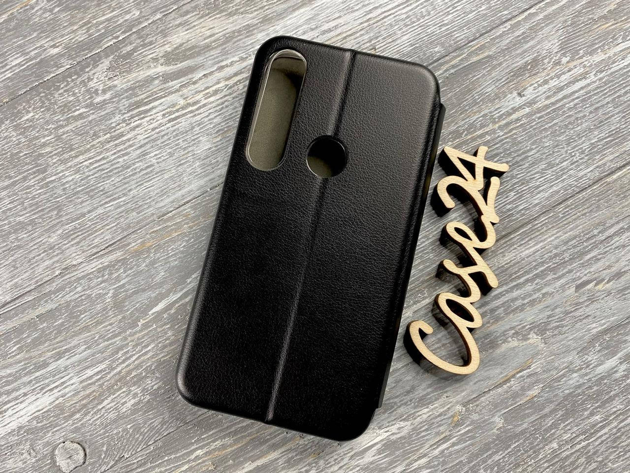 

Чехол книжка Elegant book для Motorola Moto G8 Plus (5 цветов) черный