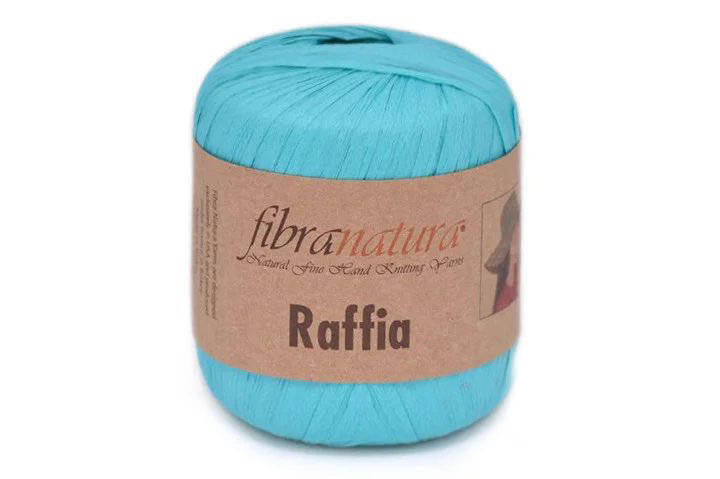 

FibraNatura Raffia, Бирюза №116-09, Бирюзовый